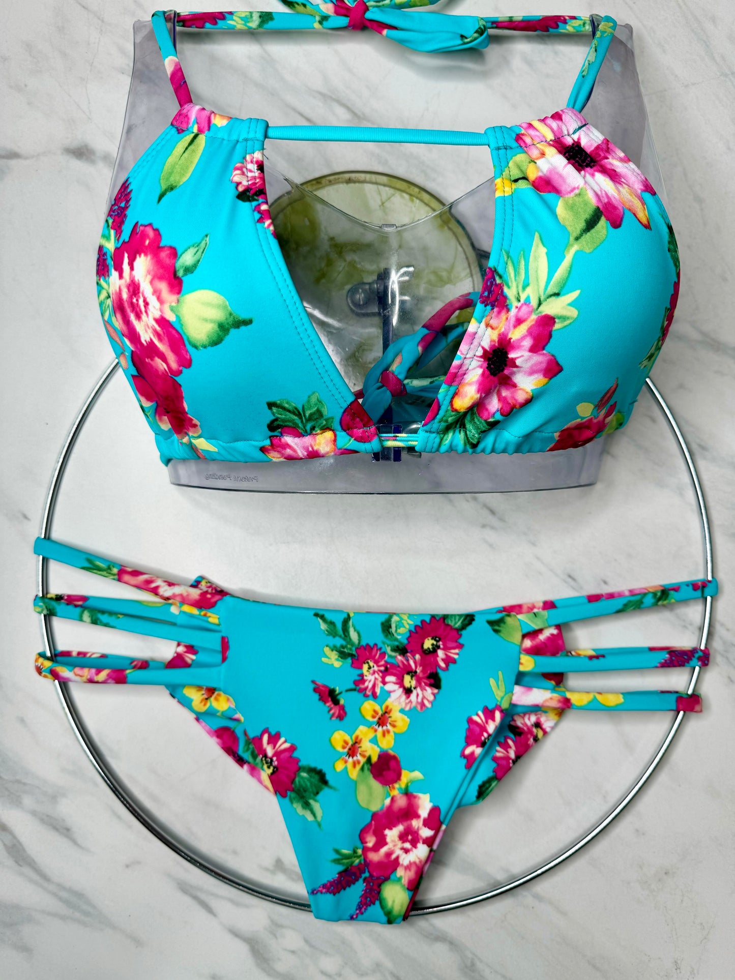 Blue Floral Top (As Seen on Coco)