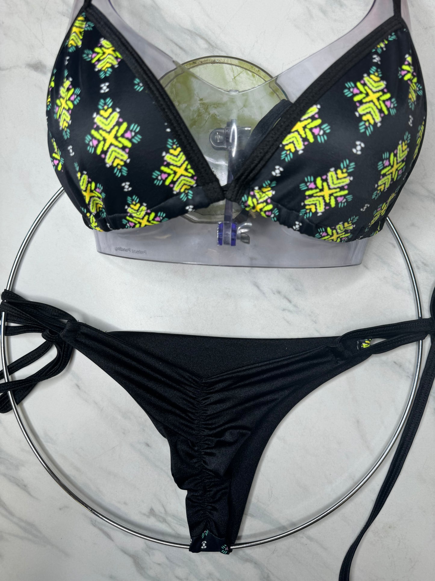 Yellow Prism Micro Side Tie Bottom