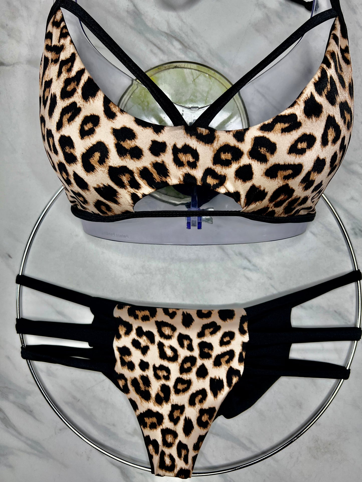 Leopard & Black Top
