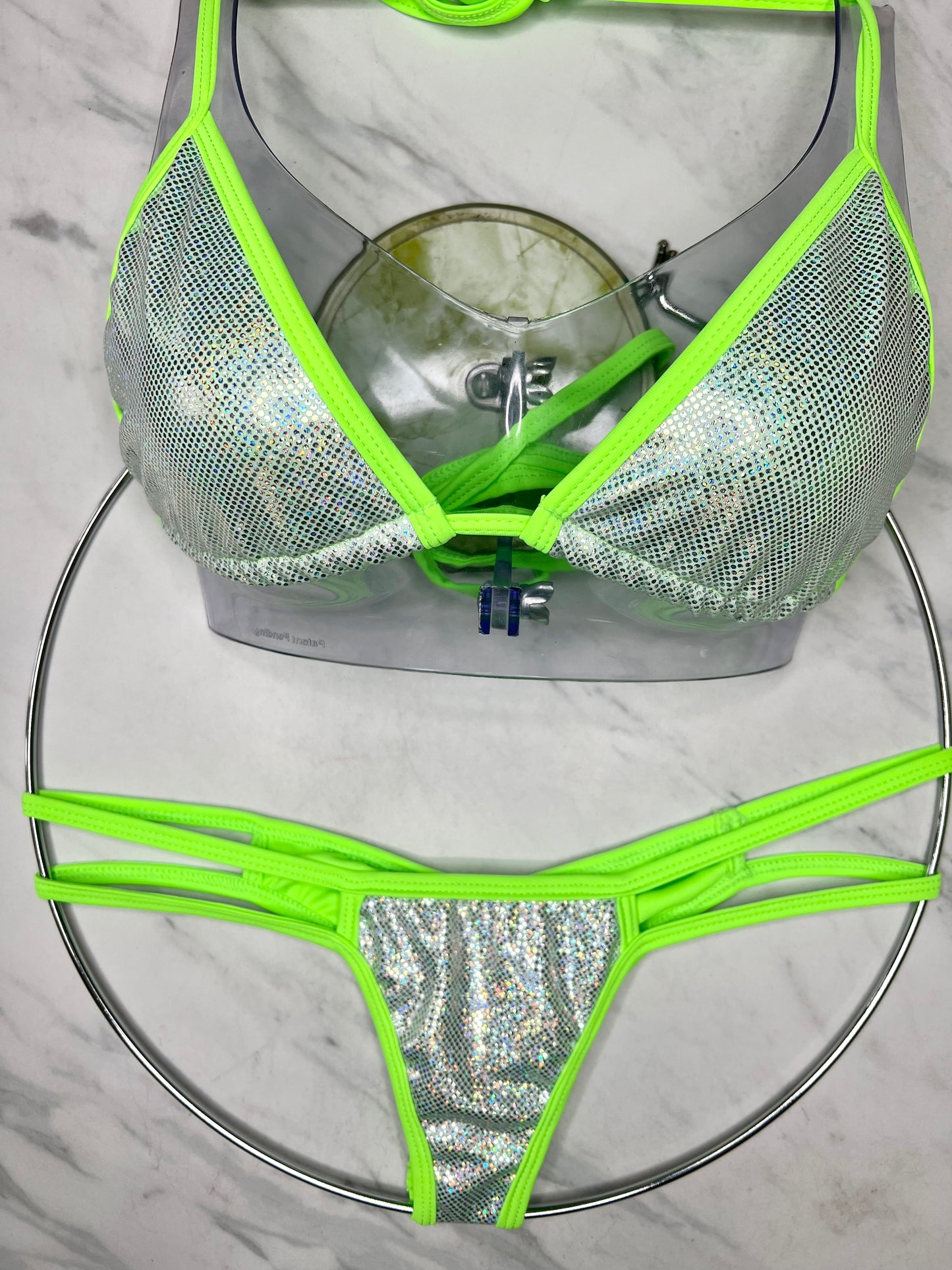Iridescent Neon Green Top