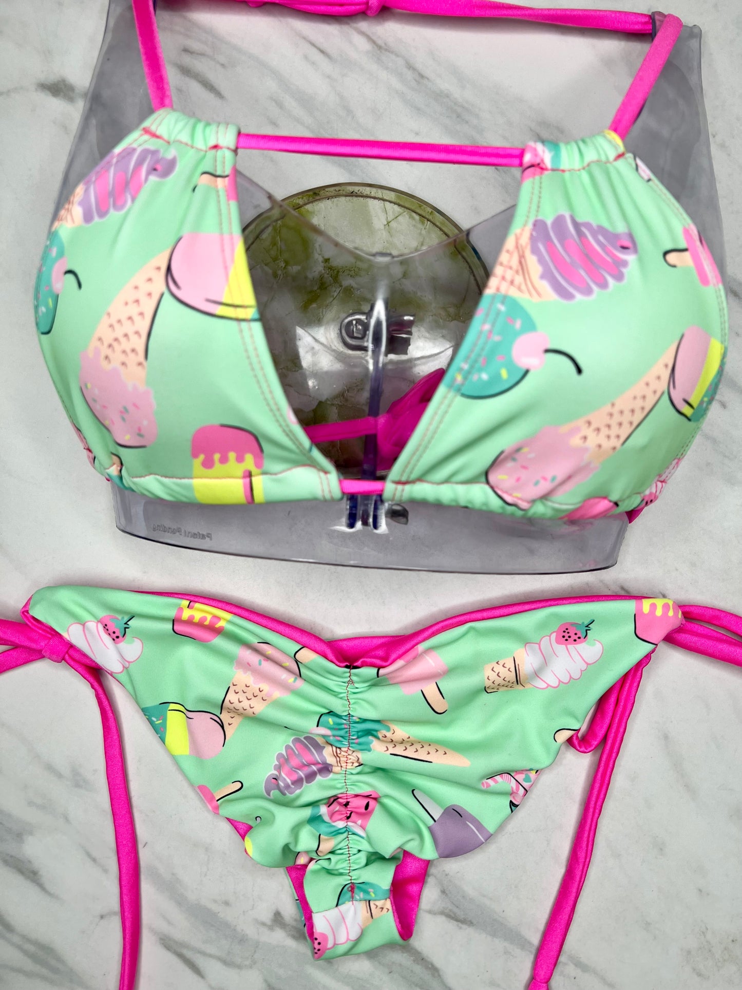 Ice Cream Reversible Side Tie Bottom