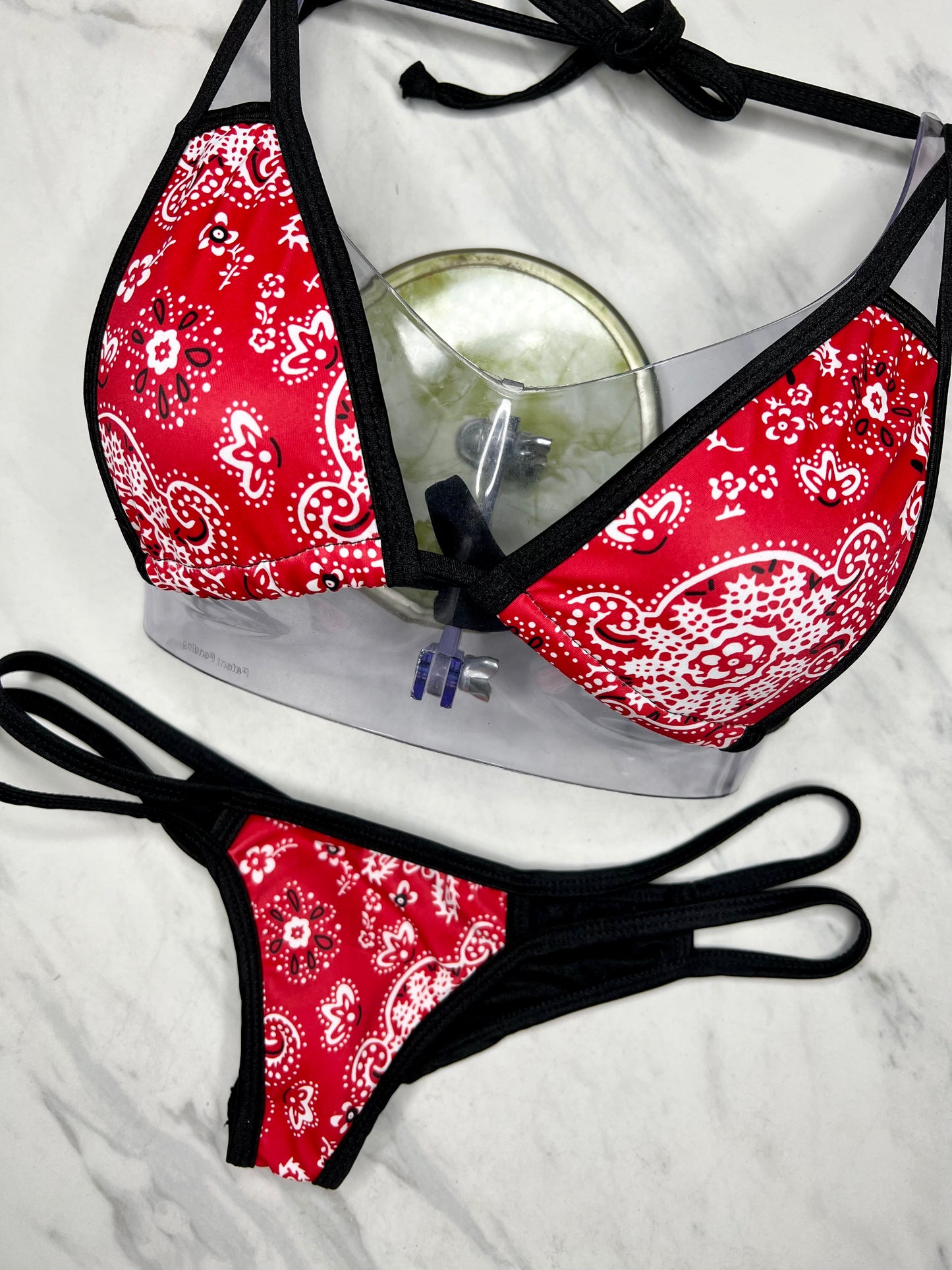 Red Bandana Top