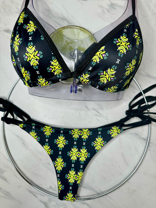 Yellow Prism Micro Side Tie Bottom