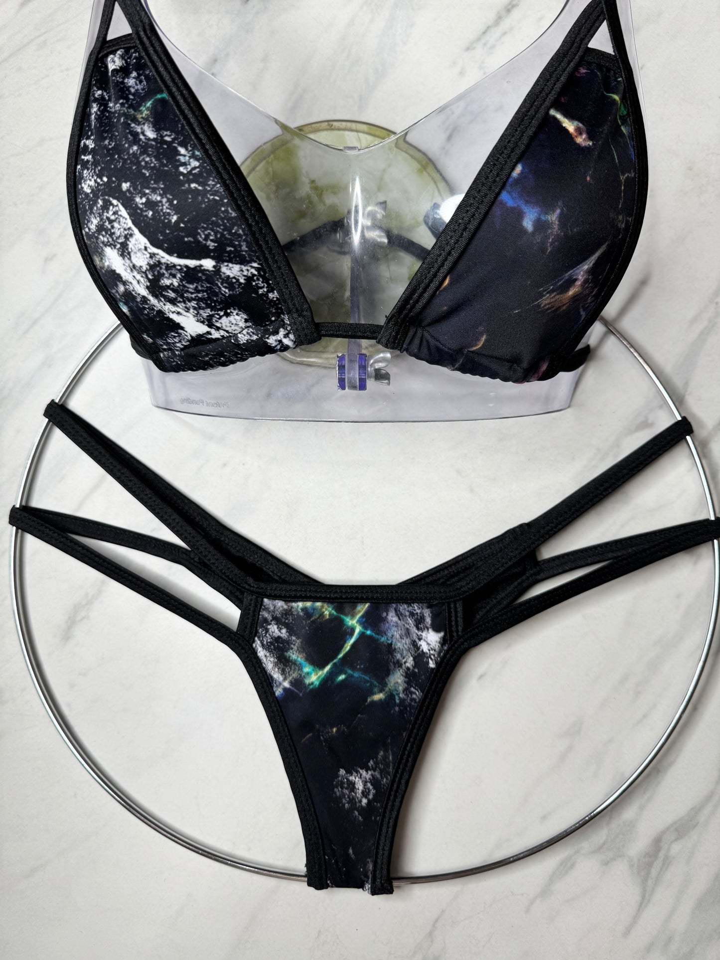Extra Micro Top Black Marble