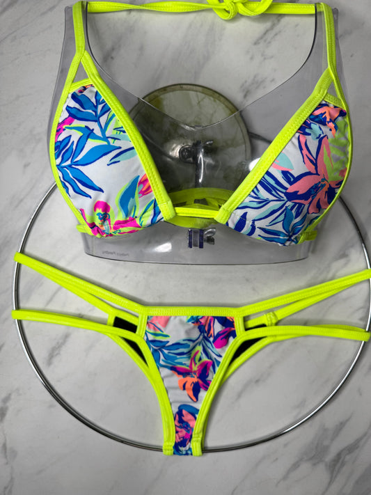 Neon Flower Micro Bottom