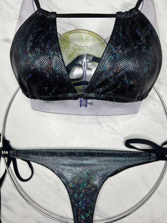 Black Hologram Micro Bottom