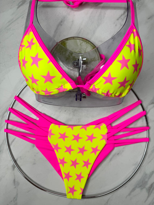 Neon Star Bikini