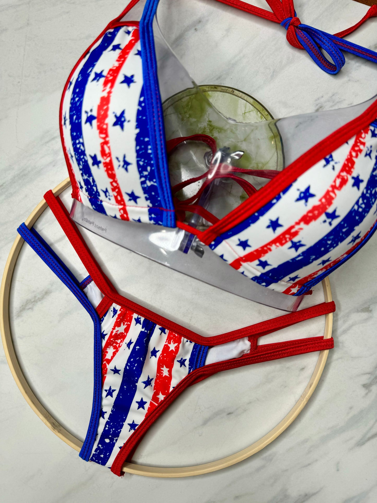 Extra Micro Top Patriotic Micro Top – Fede Swimwear