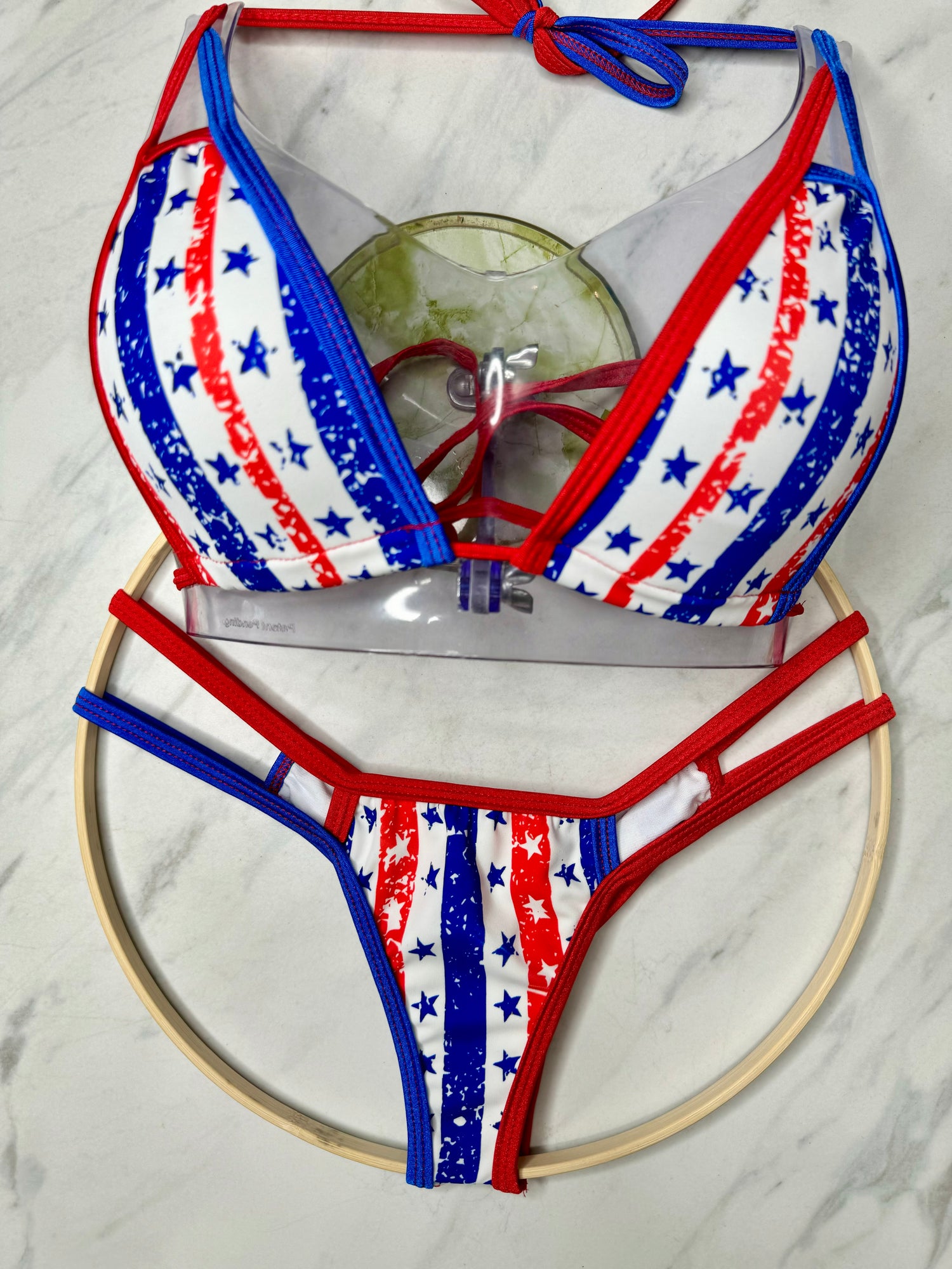 Extra Micro Top Patriotic Micro Top – Fede Swimwear