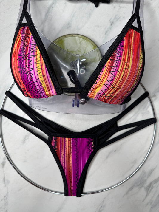 Pink Abstract Micro Bottom