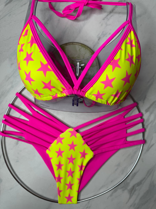 Pink Star 5 Strap