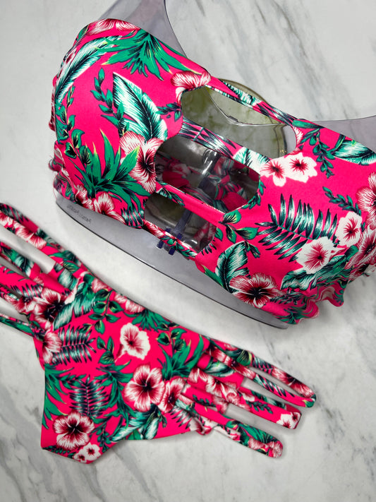 Hawaiian Tropical Floral Bottom