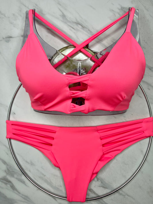 Neon Coral Bottom