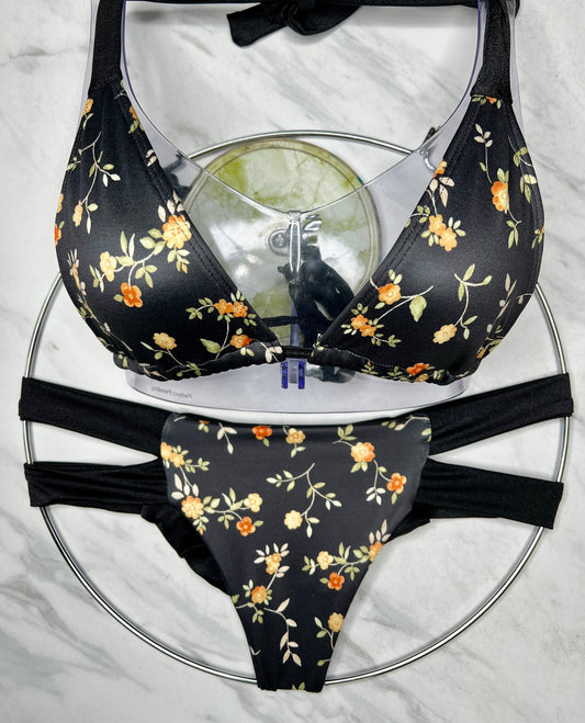 Orange Peony Reversible Bottom